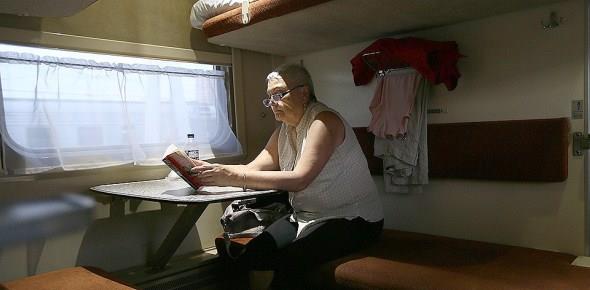 Спор за нижнюю и верхнюю полку в поезде